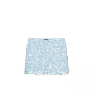 Zara Sequin Mini Skirt NWT